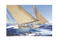 buy Mediteranean yachting fine art prints